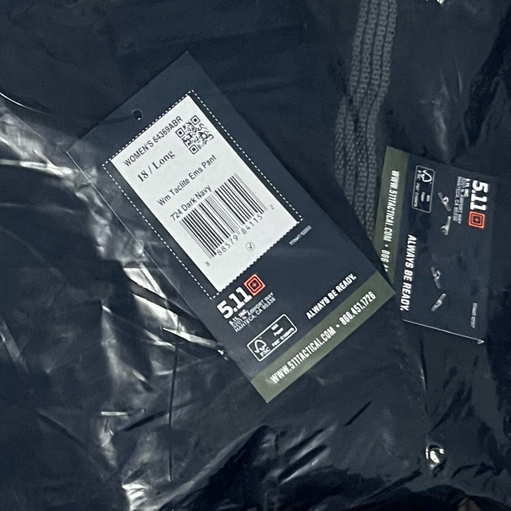 5.11 Tactical Women's Pants - Navy Blue